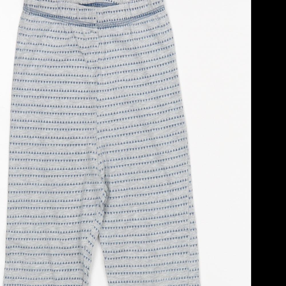 TU Boys Grey Geometric   Pyjama Pants Size 5-6 Years