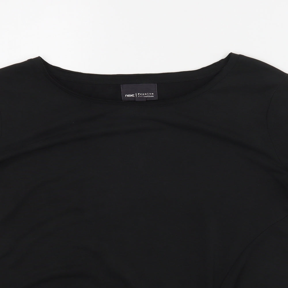 NEXT Womens Black   Basic Blouse Size 12