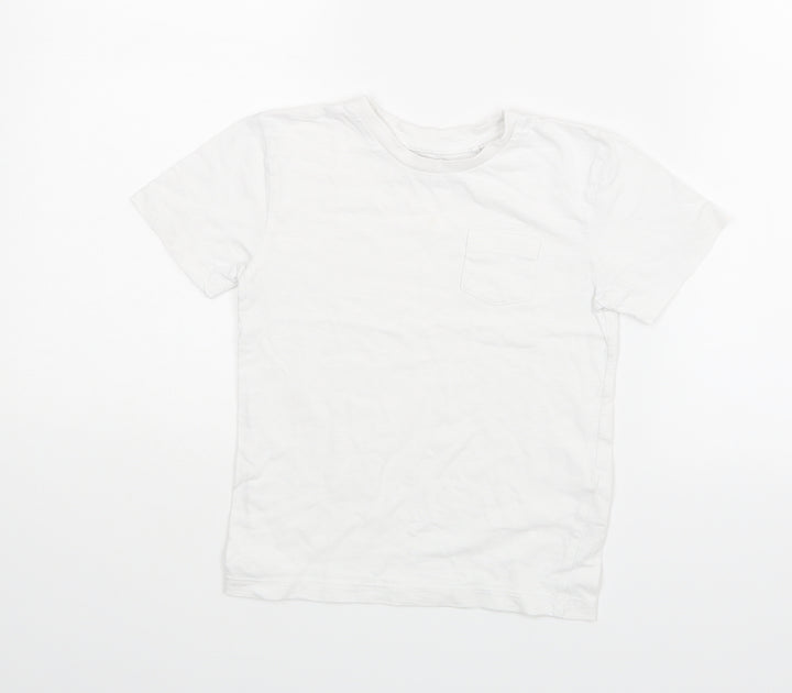 NEXT Boys White   Basic T-Shirt Size 3 Years