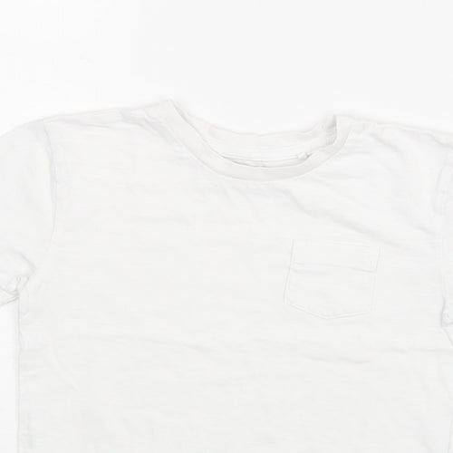 NEXT Boys White   Basic T-Shirt Size 3 Years