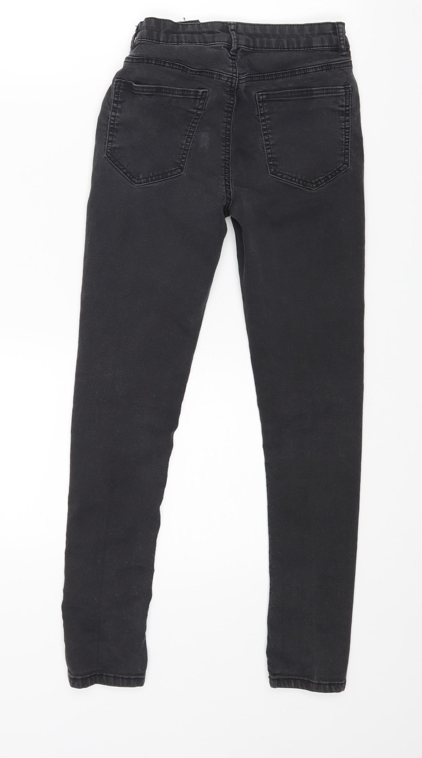 H&M Girls Black   Skinny Jeans Size 11 Years
