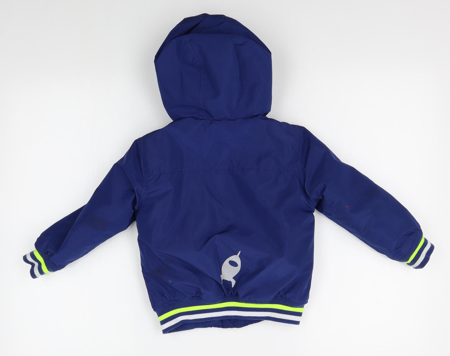 Kiki & koko Boys Blue   Puffer Jacket Coat Size 3-4 Years