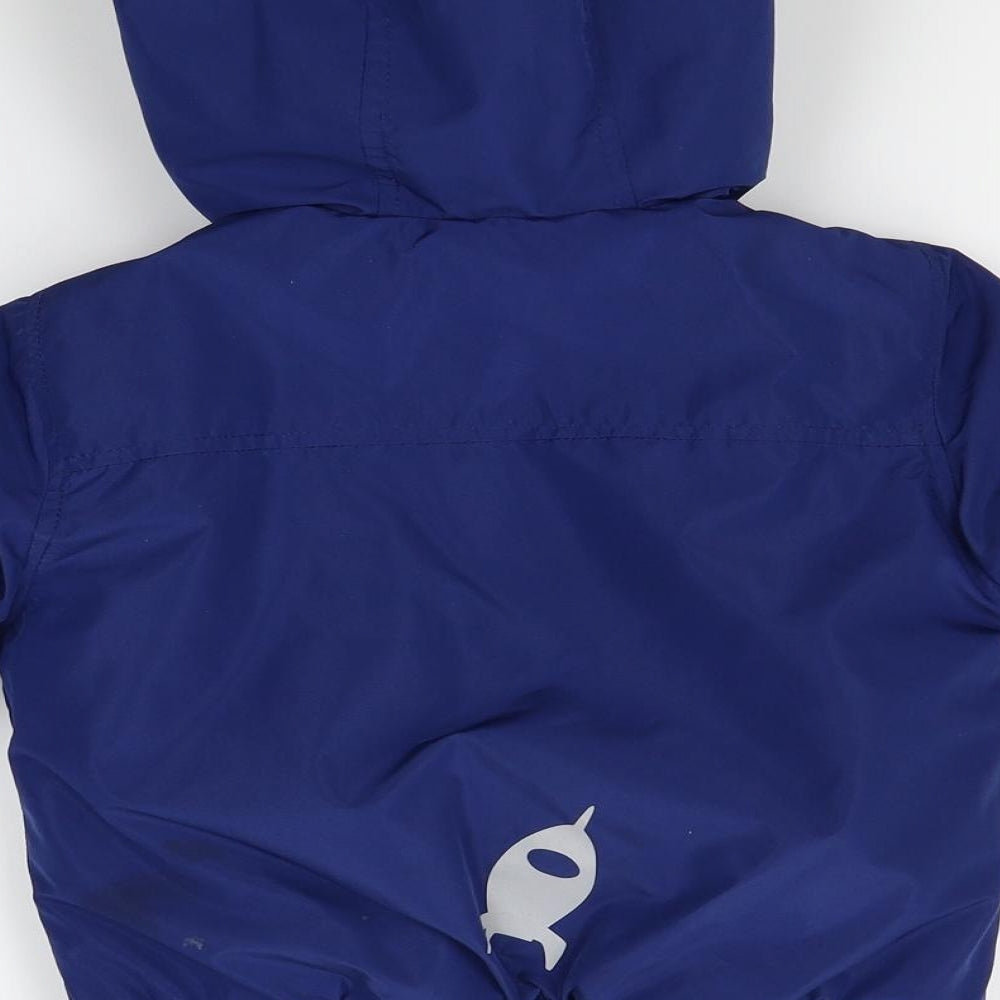 Kiki & koko Boys Blue   Puffer Jacket Coat Size 3-4 Years