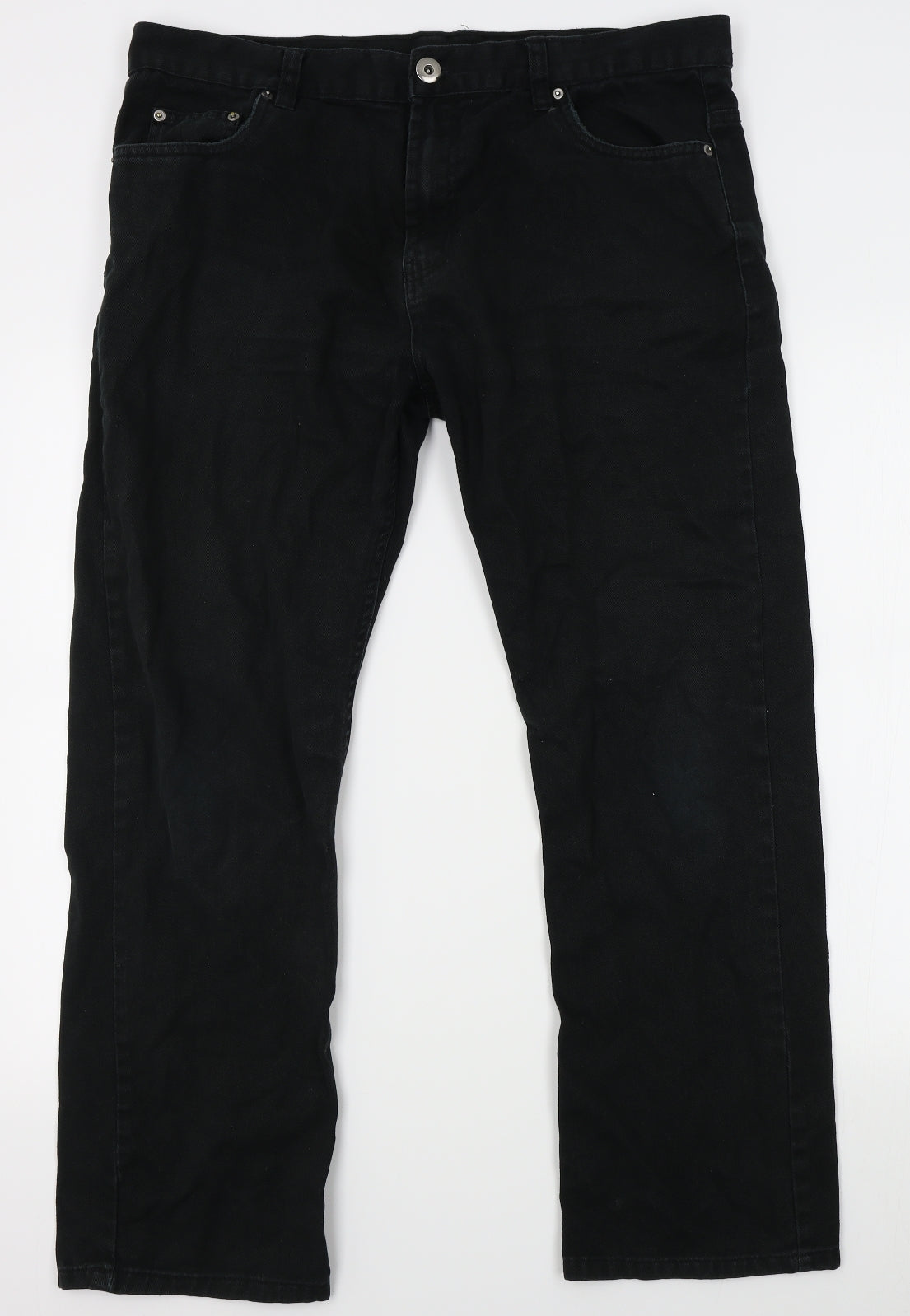 Denim Co Mens Black   Bootcut Jeans Size 36 L30 in