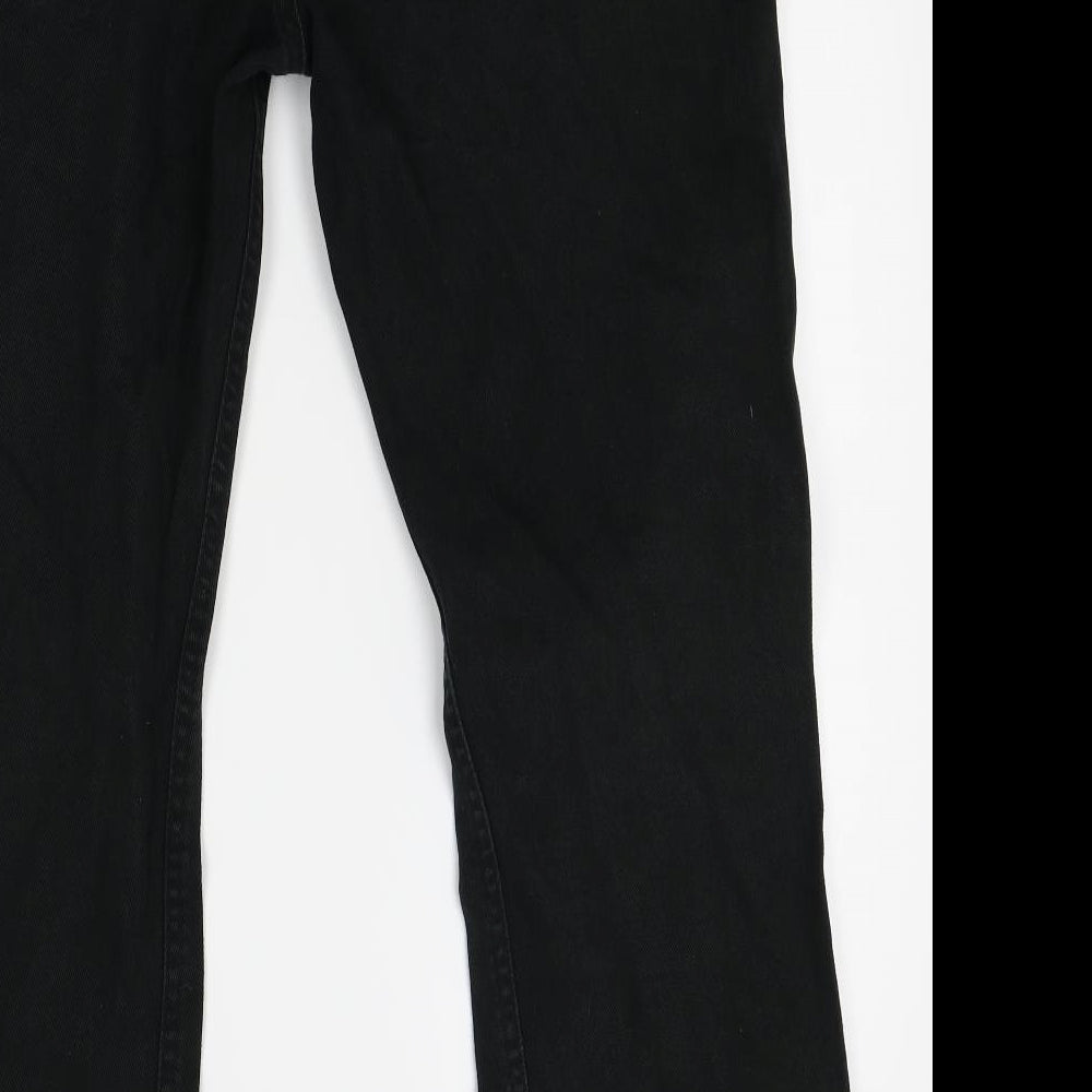 Denim Co Mens Black   Bootcut Jeans Size 36 L30 in