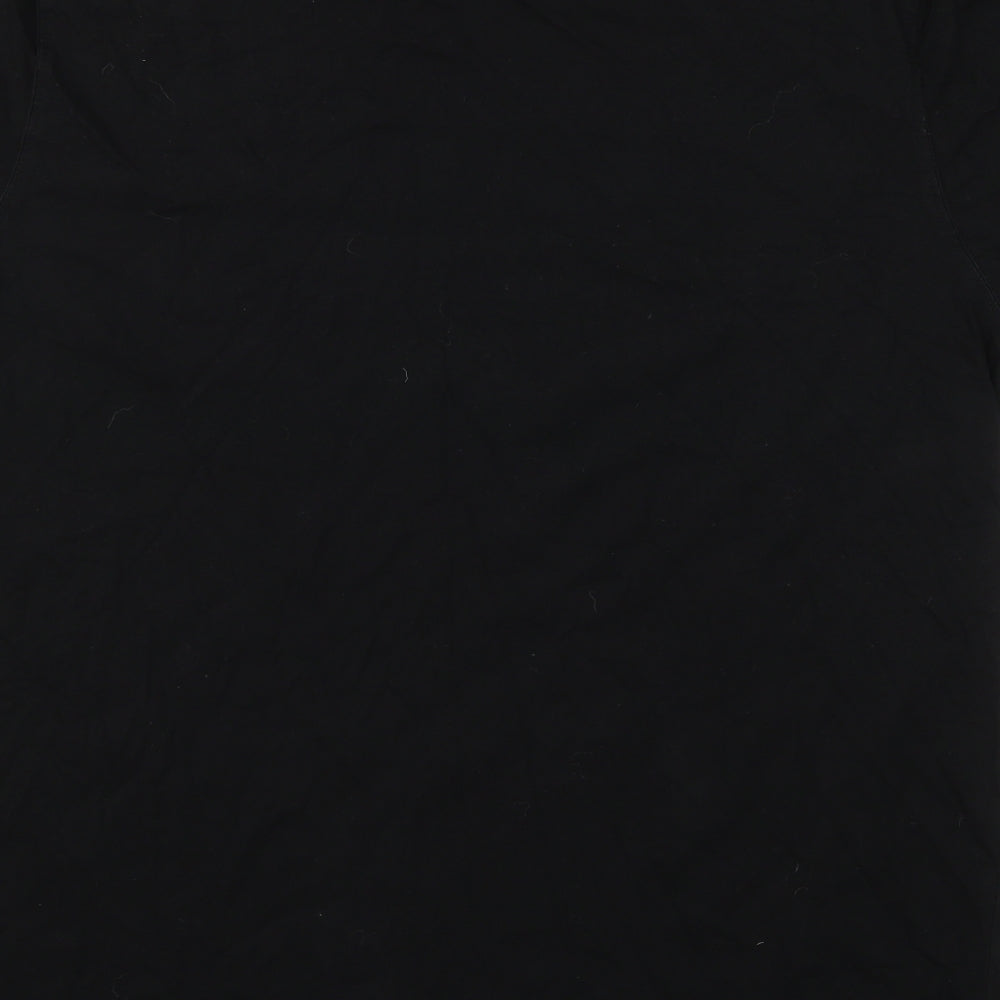 Kangaroo Poo Mens Black    T-Shirt Size XL