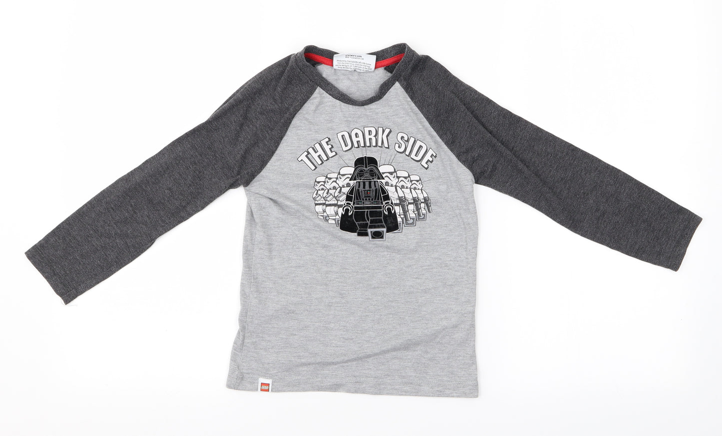 Preworn Boys Grey    Pyjama Top Size 6-7 Years  - Star Wars