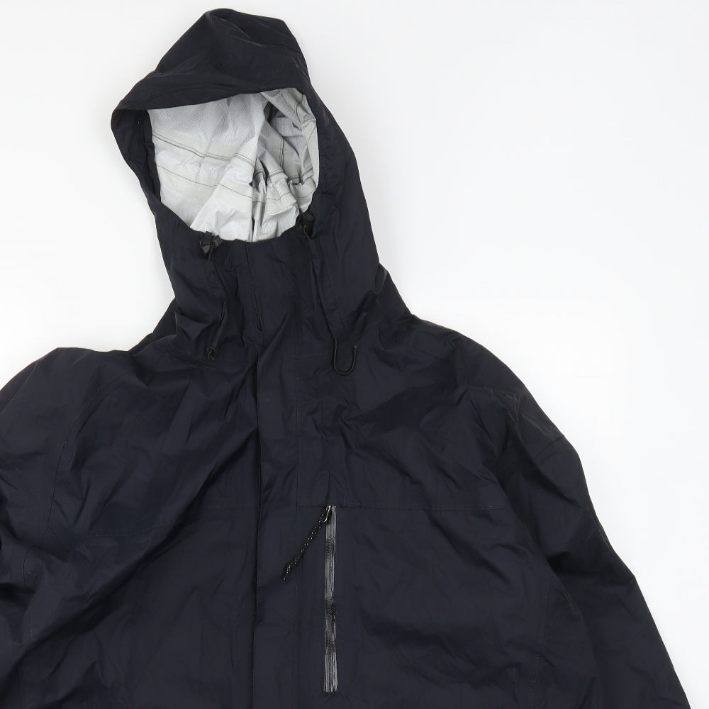 Kirkland Mens Black   Rain Coat Coat Size XL