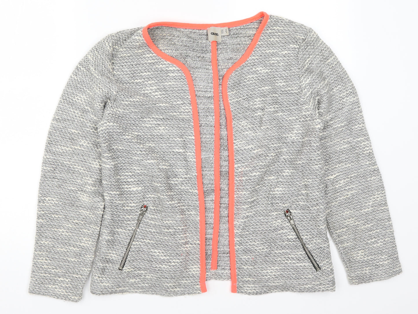 ASOS Womens Grey   Jacket  Size 10