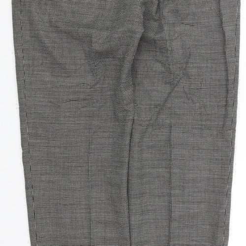 Preworn Womens Grey   Trousers  Size 32 in L28.5 in