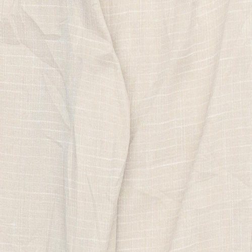 PRETTYLITTLETHING Womens Beige   Trousers  Size 8 L24.5 in