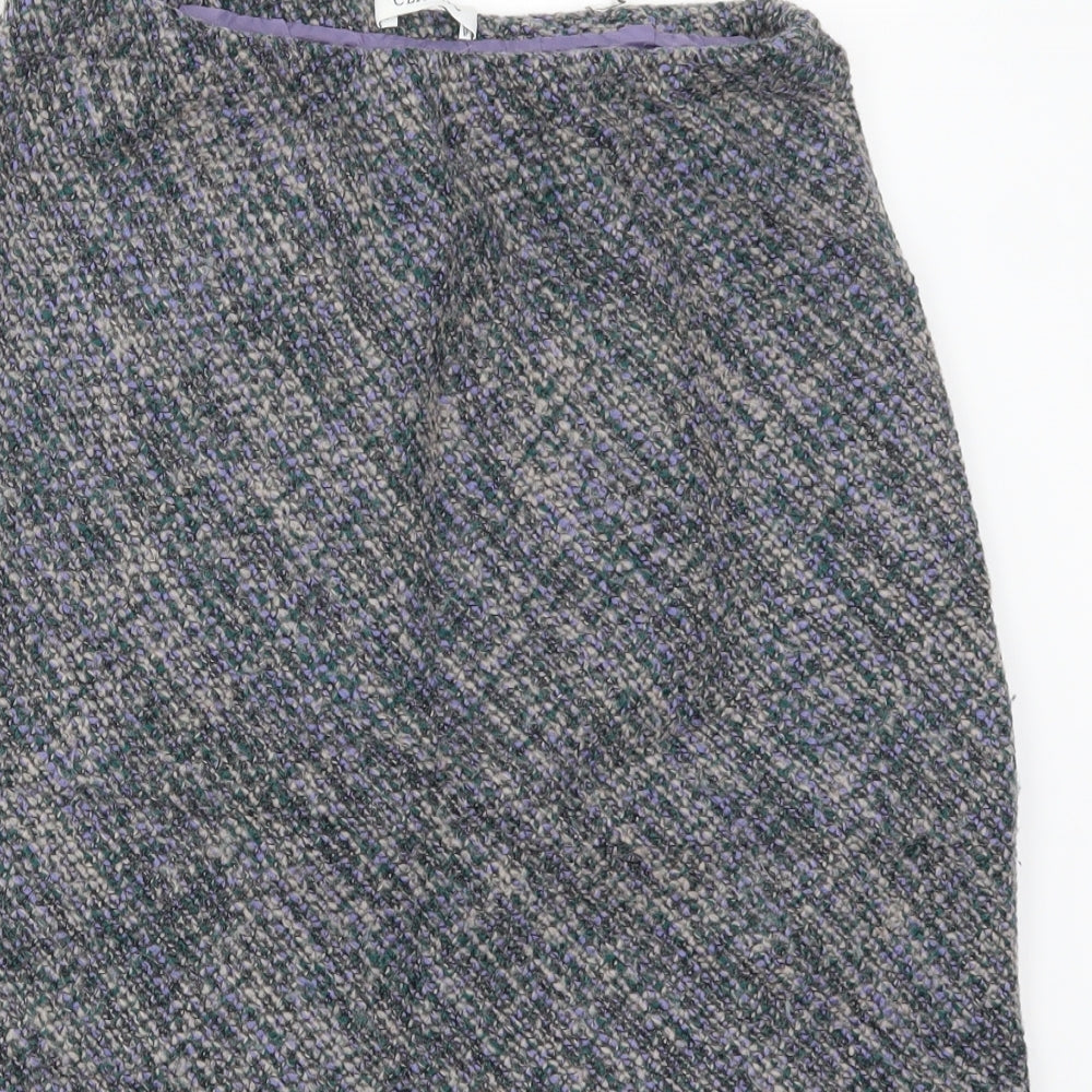Marks and Spencer Womens Purple   A-Line Skirt Size 8