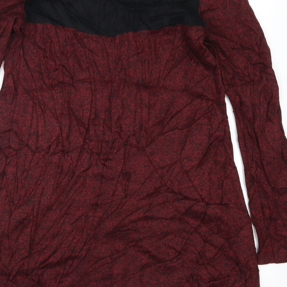 Marks and Spencer Womens Red   Jumper Dress  Size 14