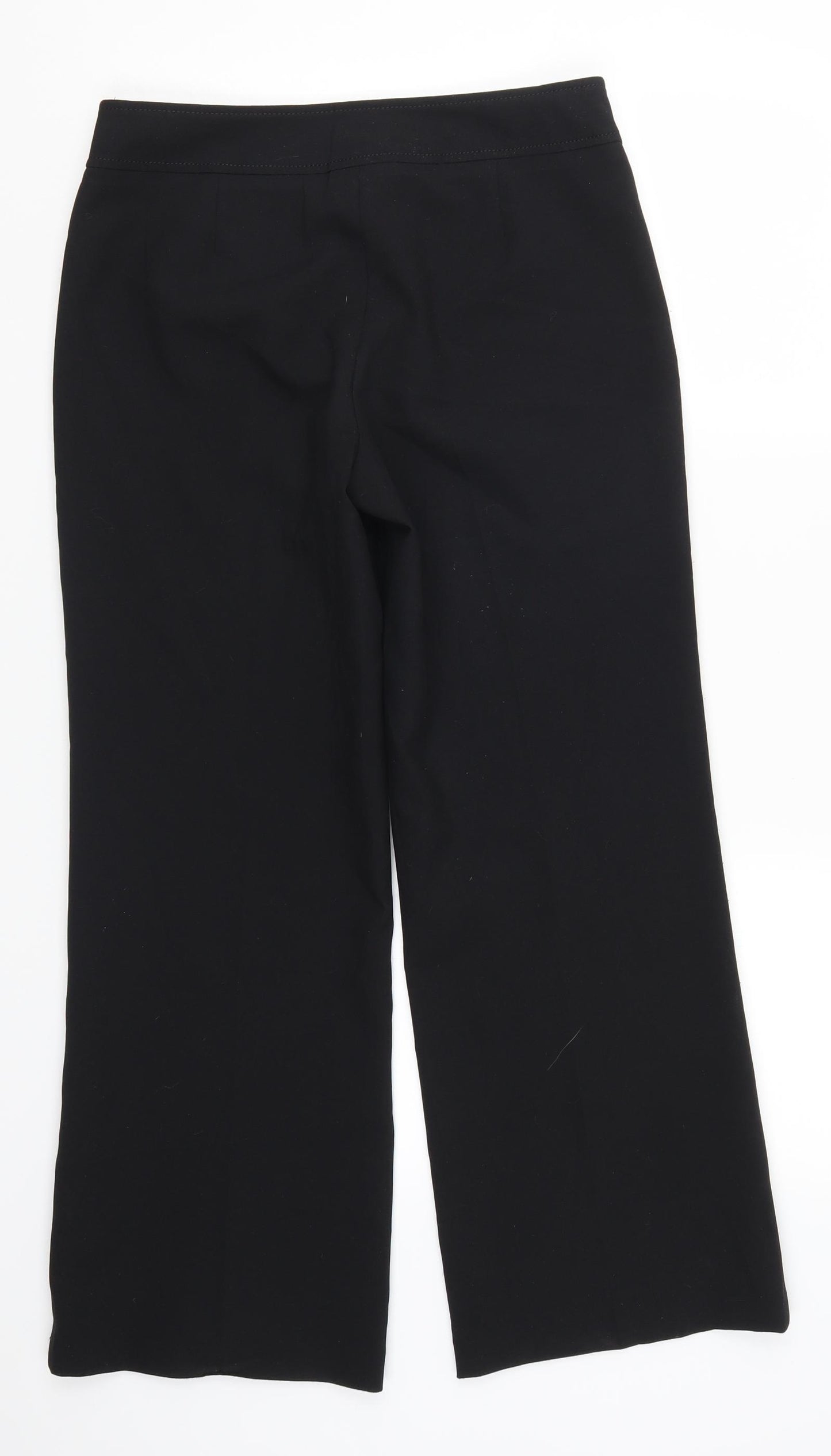 F&F Womens Black   Trousers  Size 8 L27 in