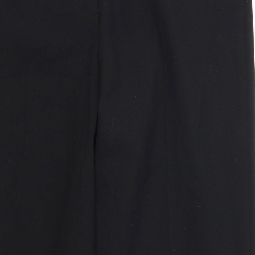 F&F Womens Black   Trousers  Size 8 L27 in