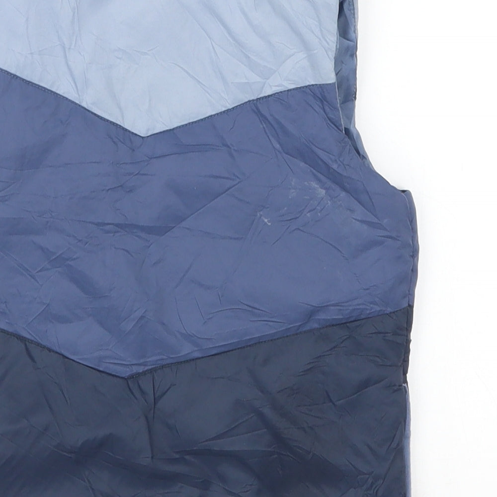 Fierce Frank Boys Blue Striped  Gilet Coat Size 3-4 Years  - Skate Life