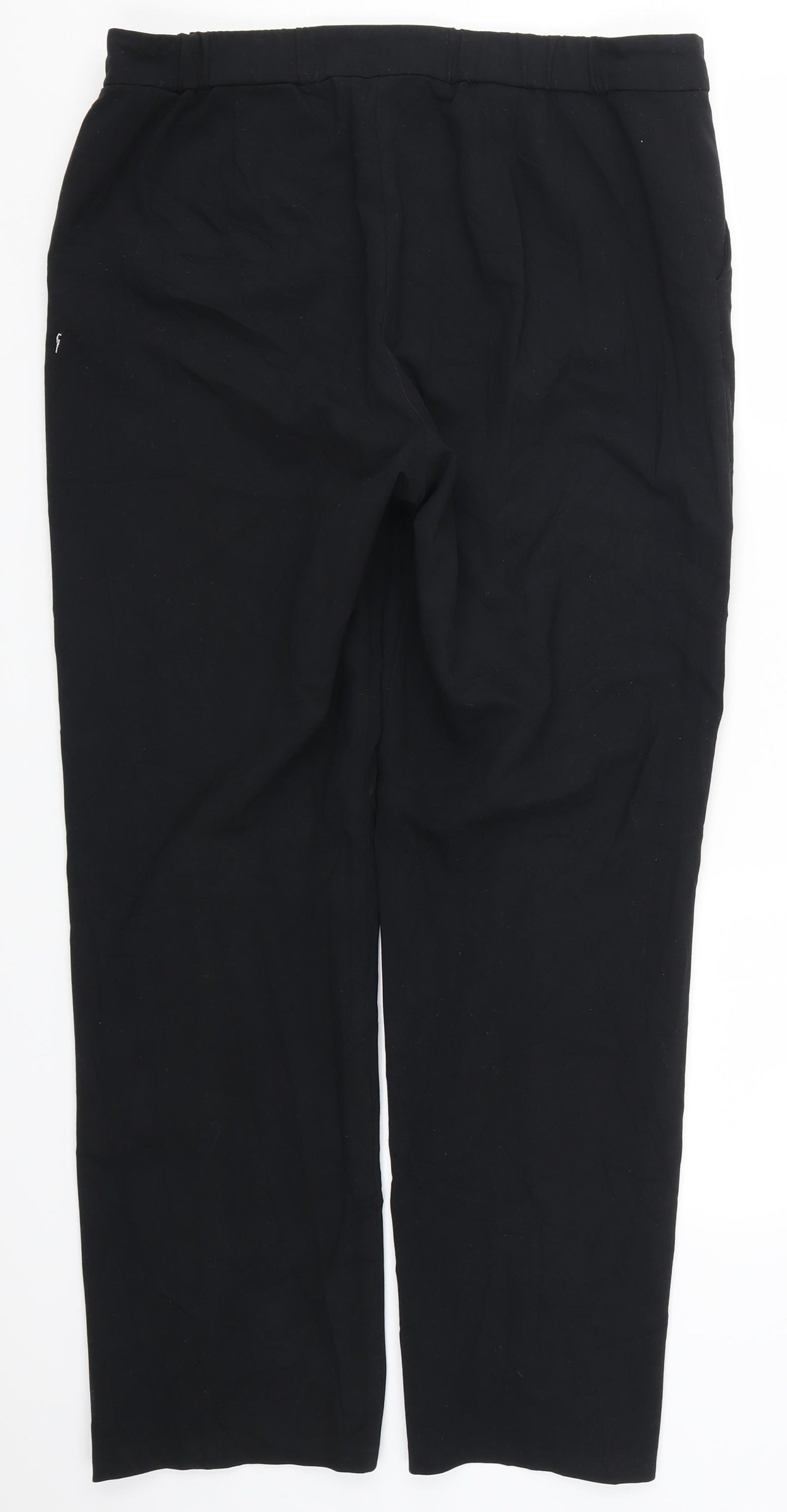 Marks and Spencer Womens Black   Trousers  Size 14 L30 in