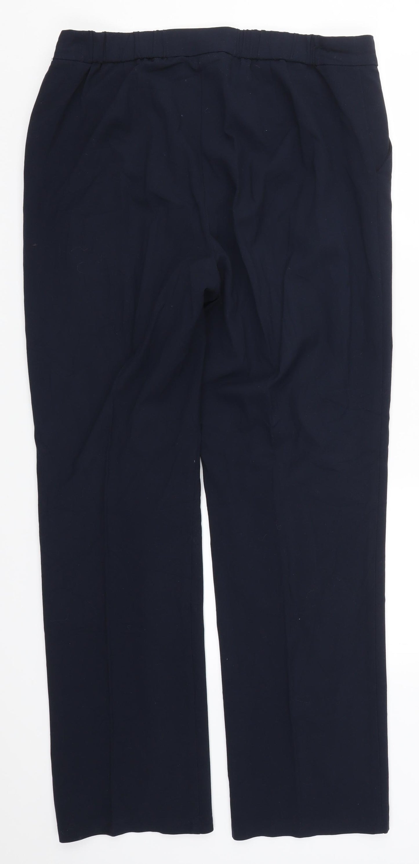 Marks and Spencer Womens Blue   Trousers  Size 14 L30.5 in