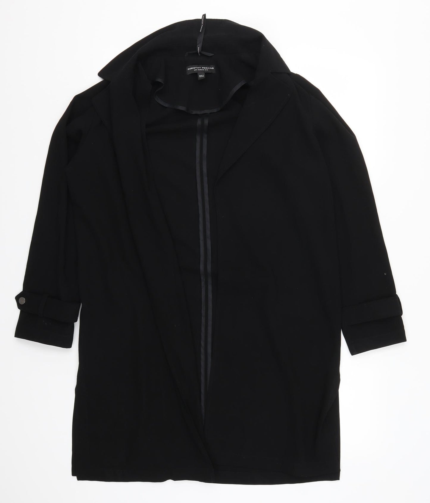 Dorothy Perkins Womens Black   Jacket  Size 12