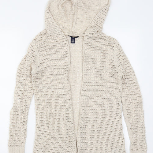 Gap Womens Beige  Knit Cardigan Jumper Size S