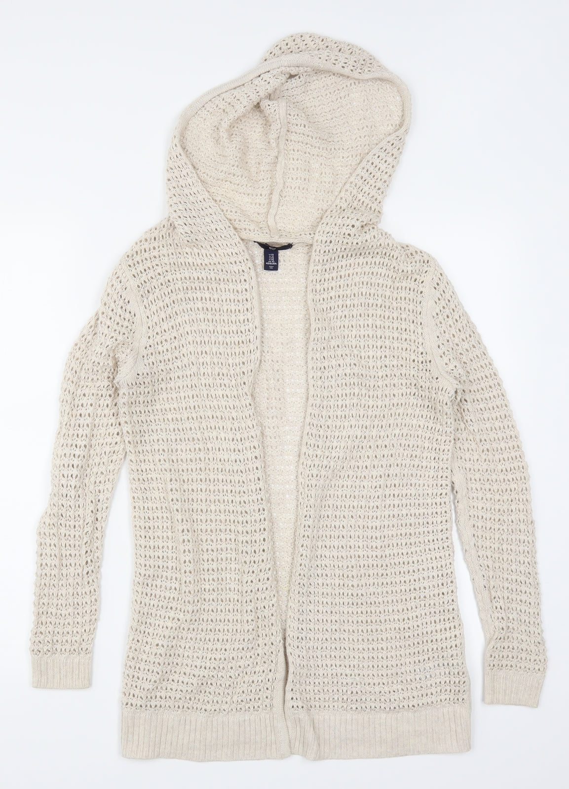 Gap Womens Beige  Knit Cardigan Jumper Size S