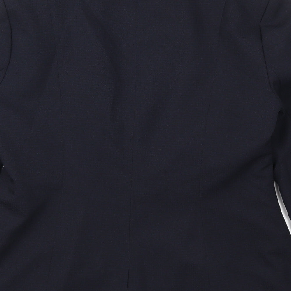 Papaya Womens Blue   Jacket Suit Jacket Size 10