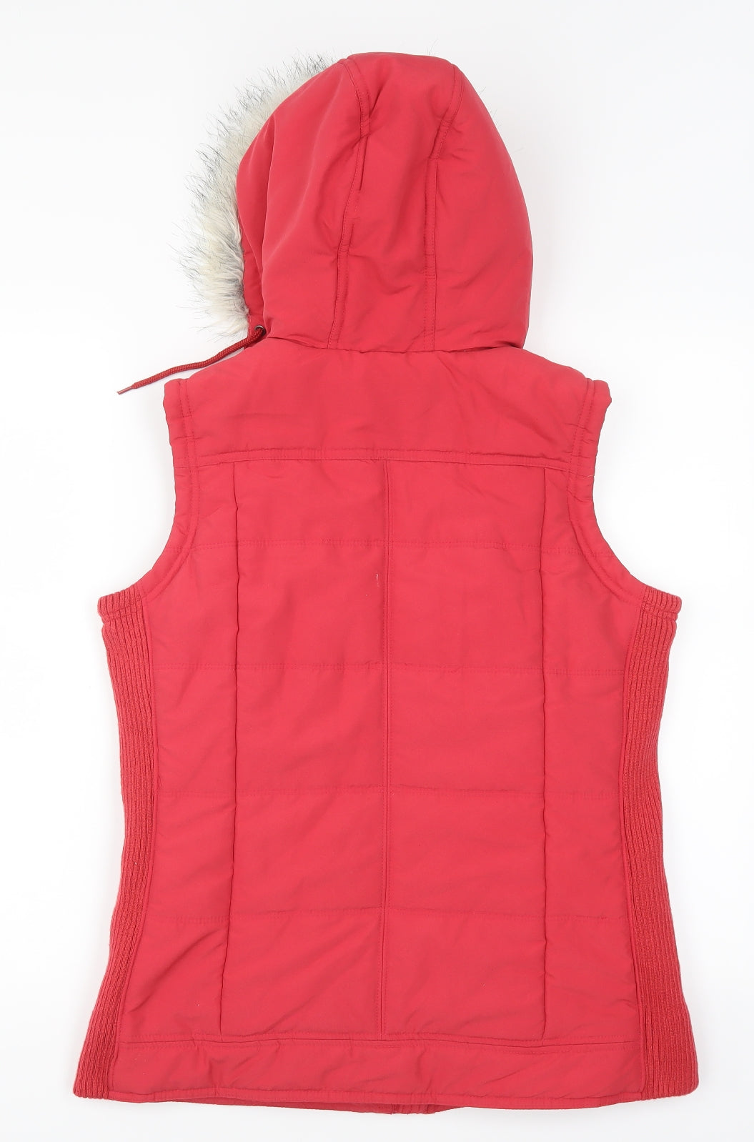 TU Womens Pink   Gilet Coat Size 10