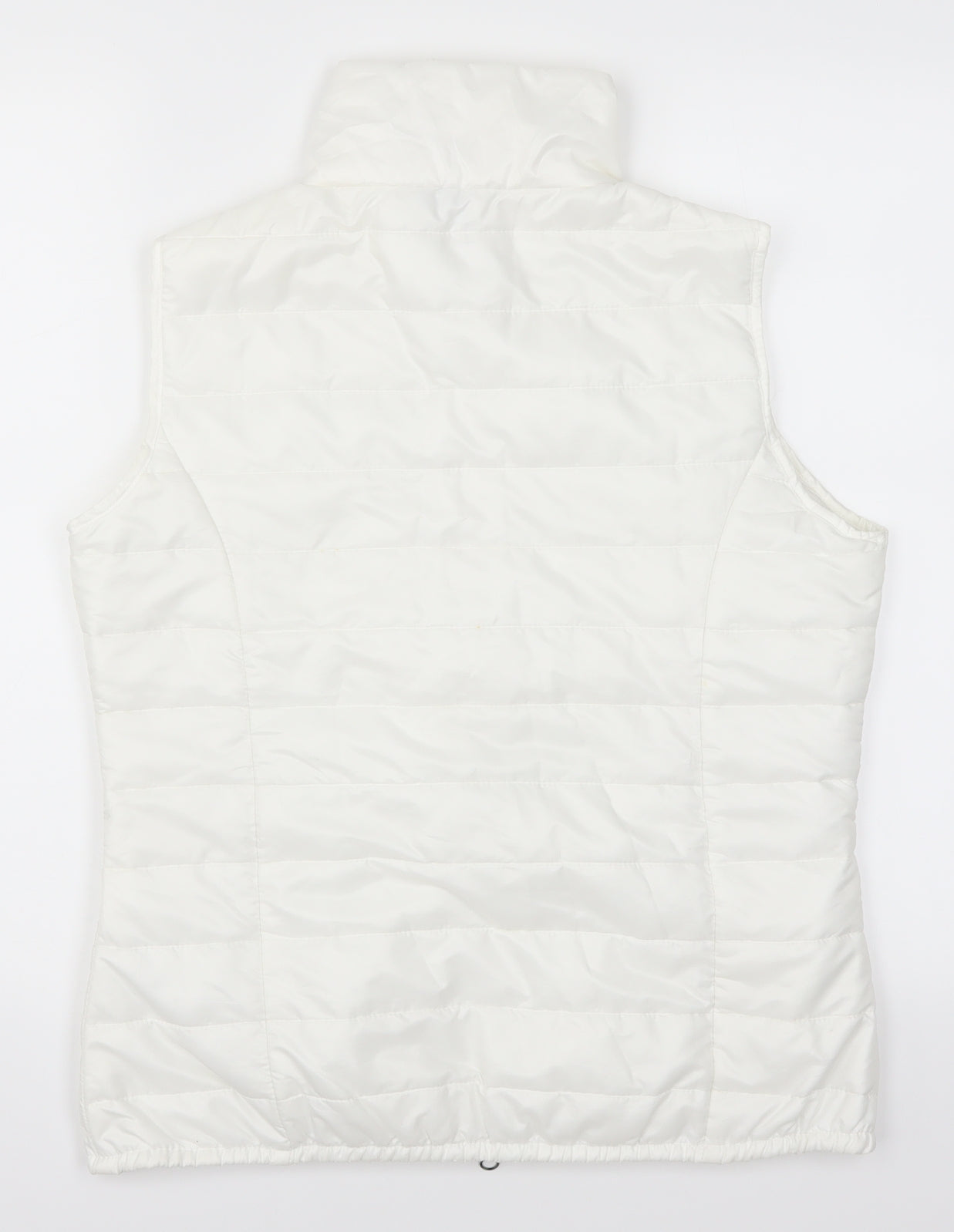 ESMARA Womens White   Gilet Coat Size 14