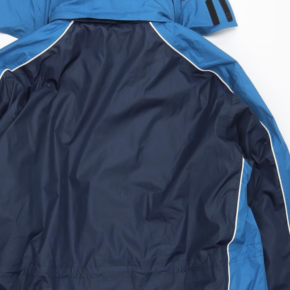 Snowdonia Mens Blue   Rain Coat Coat Size 3XL  - Detachable Fleece