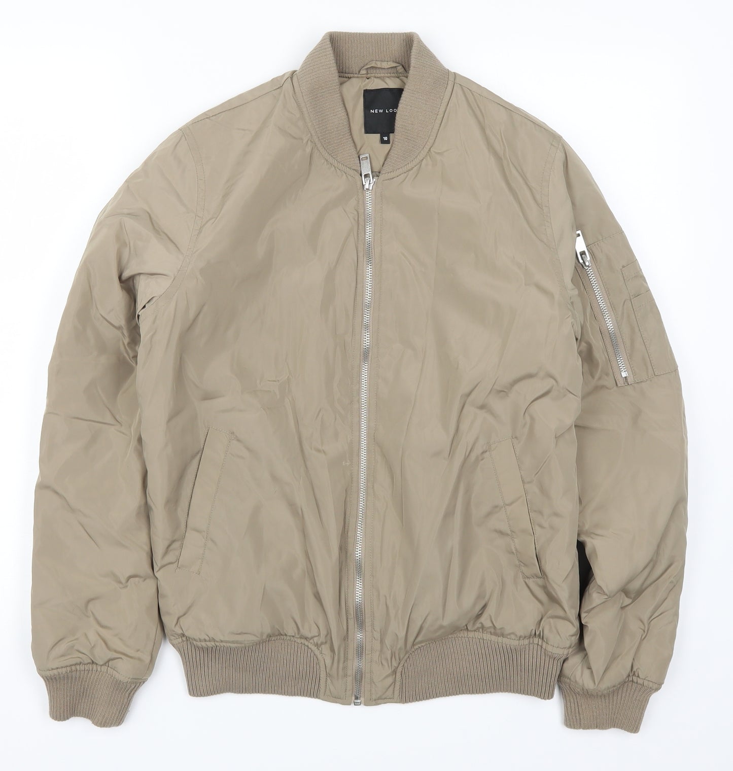 New Look Womens Brown   Jacket Coat Size 10