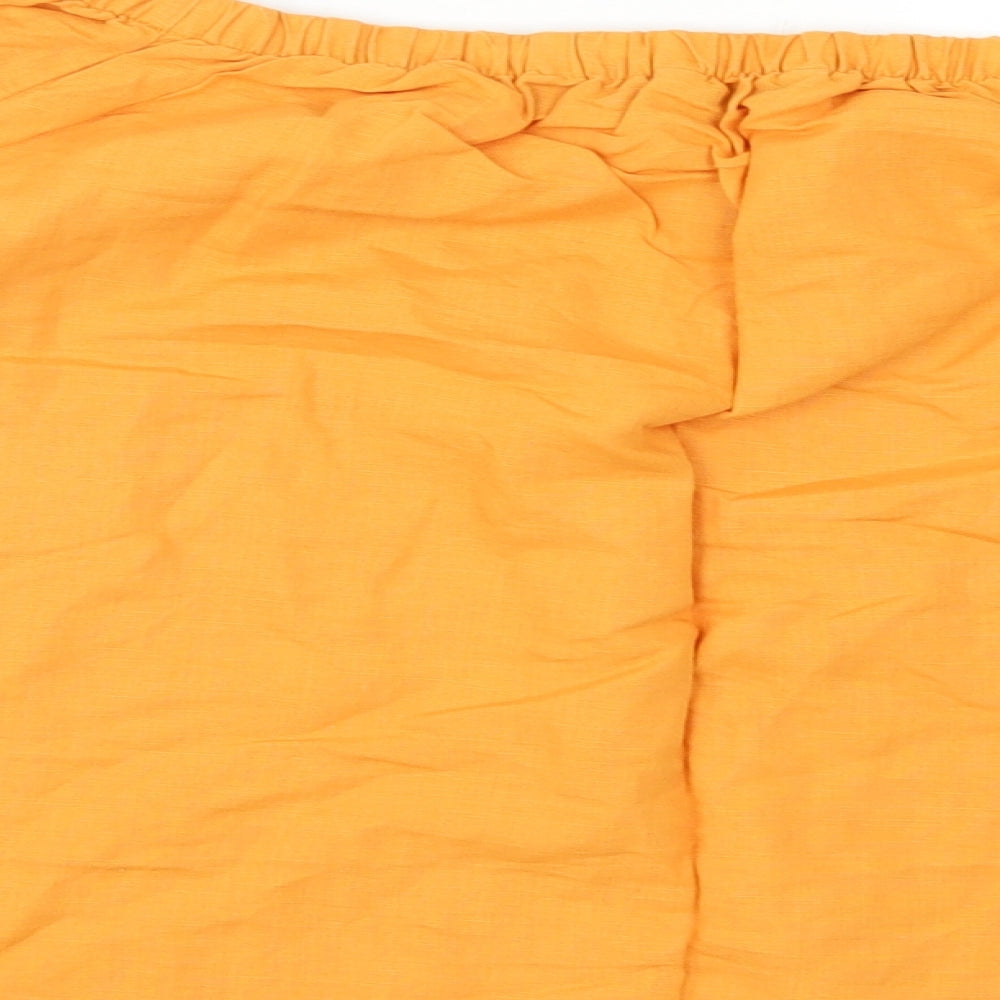 Marks and Spencer Womens Orange   Basic T-Shirt Size 22