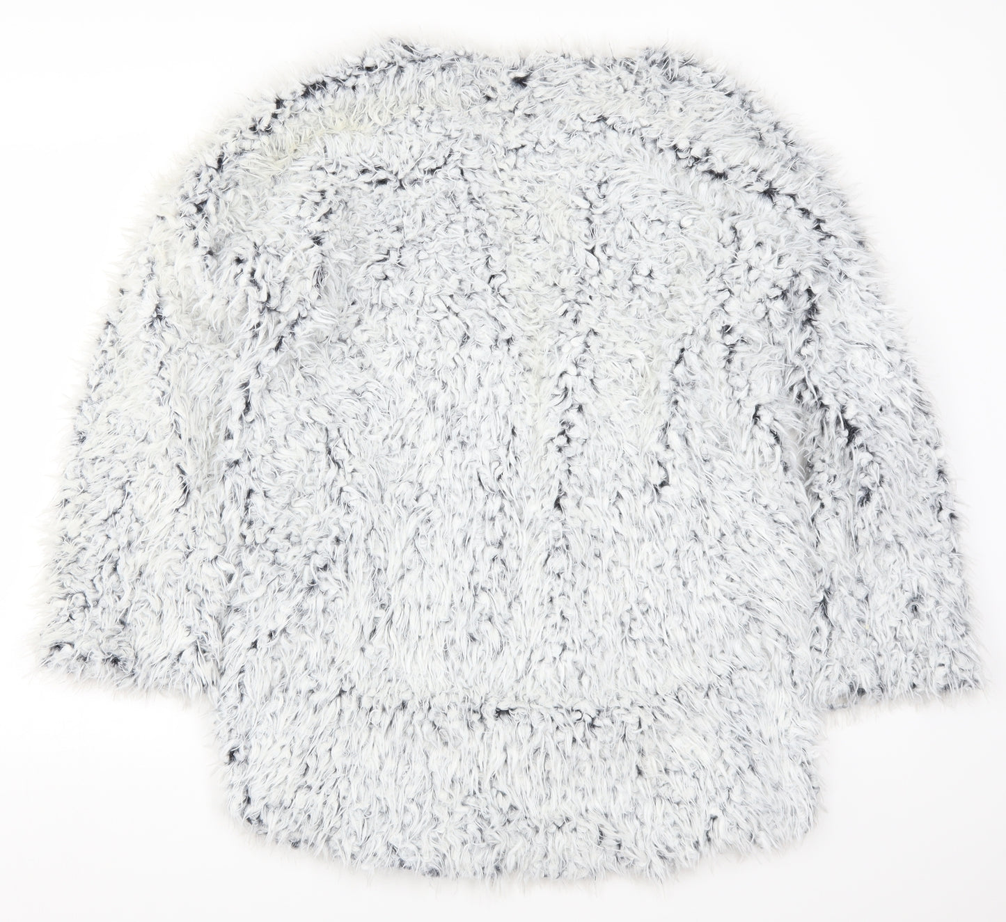 F&F Womens Grey Solid  Kimono Pyjama Top Size S