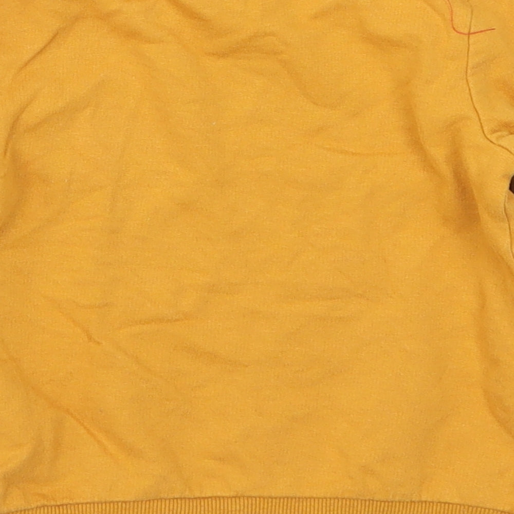 So Cute Boys Orange   Basic T-Shirt Size 18-24 Months  - 100% Awesome