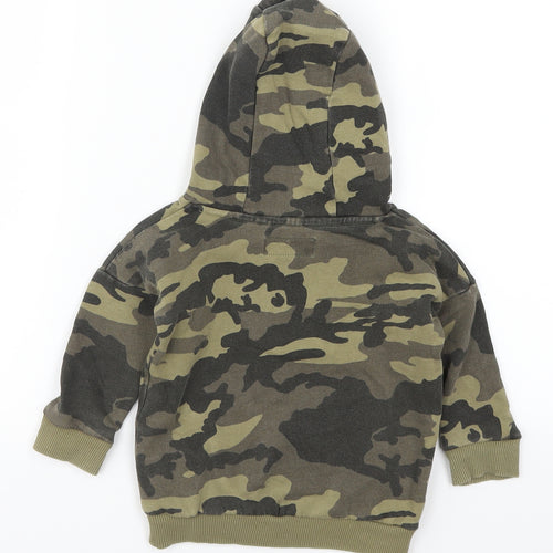 NEXT Baby Green Camouflage  Basic T-Shirt Size 12-18 Months  - Hoodie