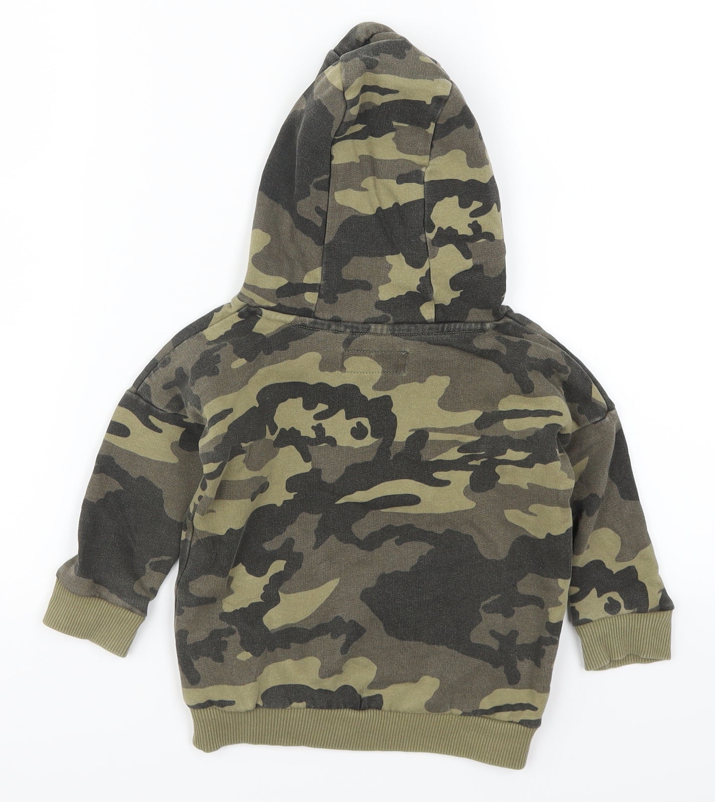 NEXT Baby Green Camouflage  Basic T-Shirt Size 12-18 Months  - Hoodie