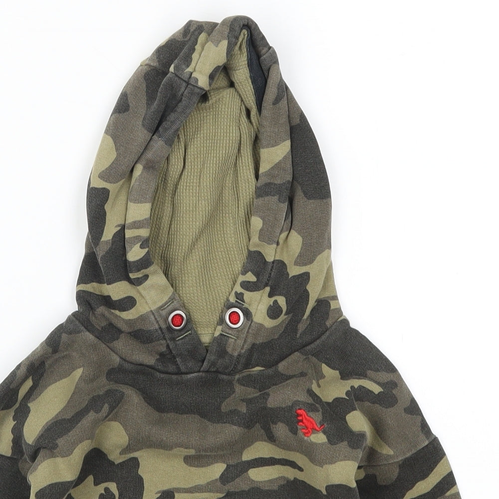 NEXT Baby Green Camouflage  Basic T-Shirt Size 12-18 Months  - Hoodie