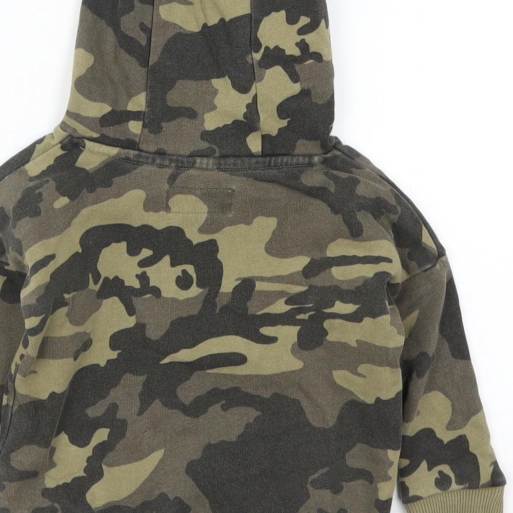 NEXT Baby Green Camouflage  Basic T-Shirt Size 12-18 Months  - Hoodie