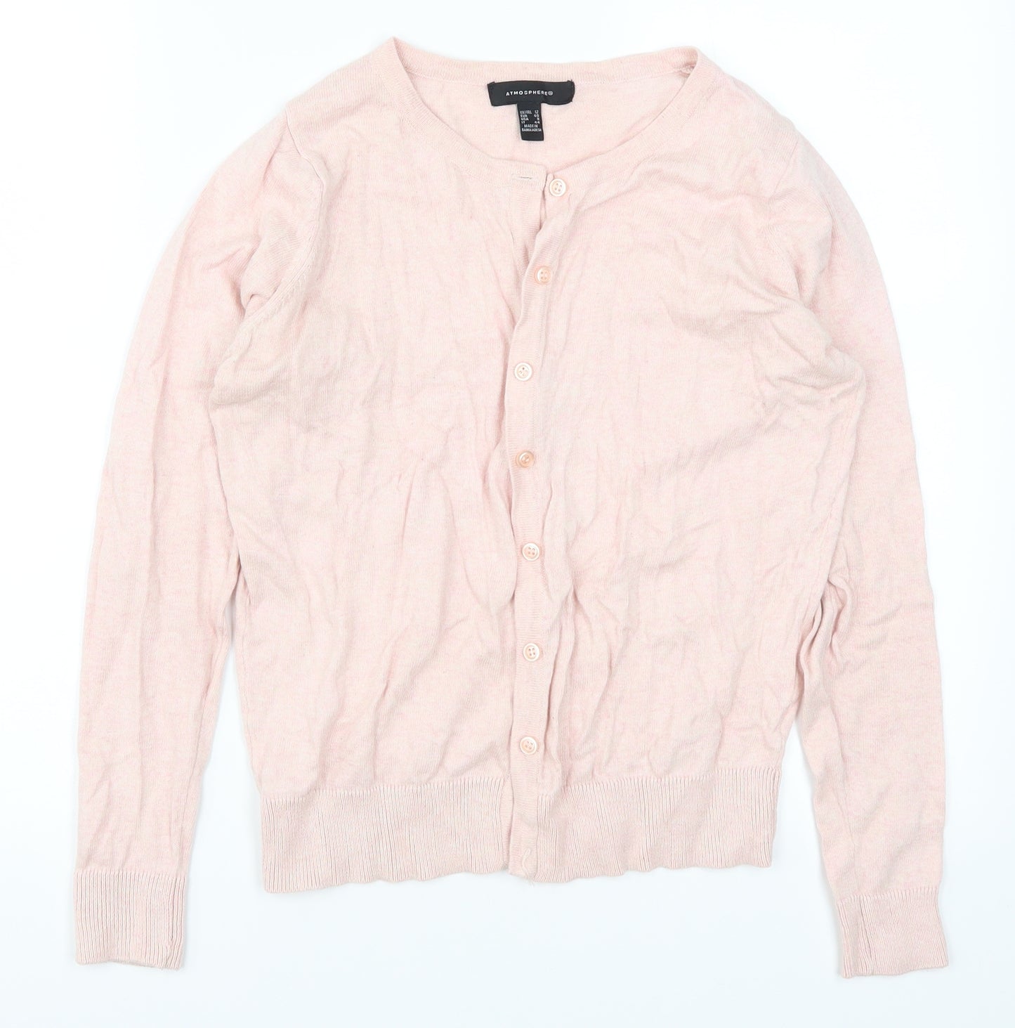 Atmopshere Womens Pink   Cardigan Jumper Size 12