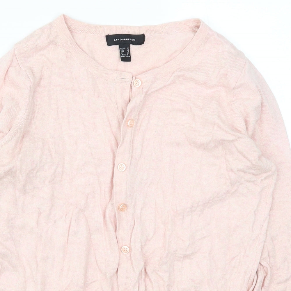 Atmopshere Womens Pink   Cardigan Jumper Size 12