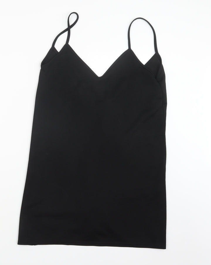 PRETTYLITTLETHING Womens Black Mini Size 10