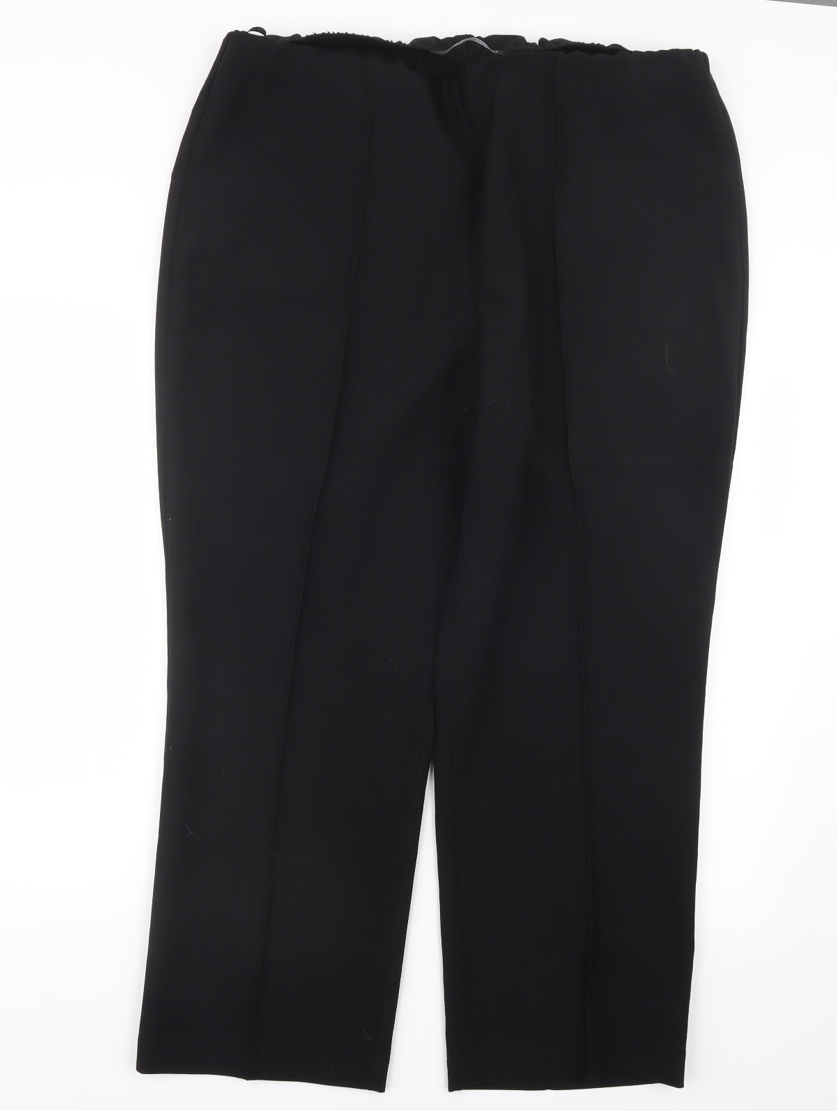 Bonmarché Womens Black   Trousers  Size 22 L26.5 in