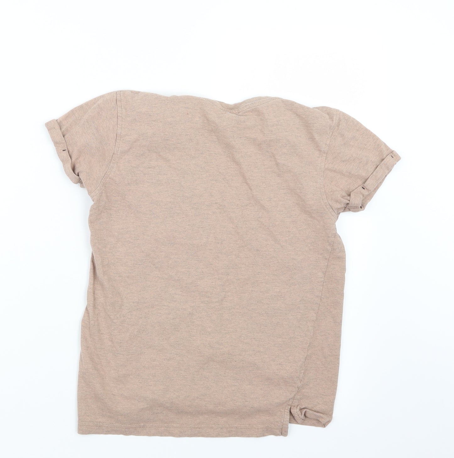 George Boys Beige   Basic T-Shirt Size 11-12 Years