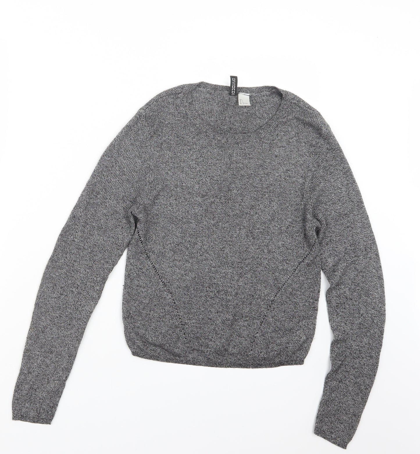 Divided by H&M Womens Grey  Knit Pullover Jumper Size L