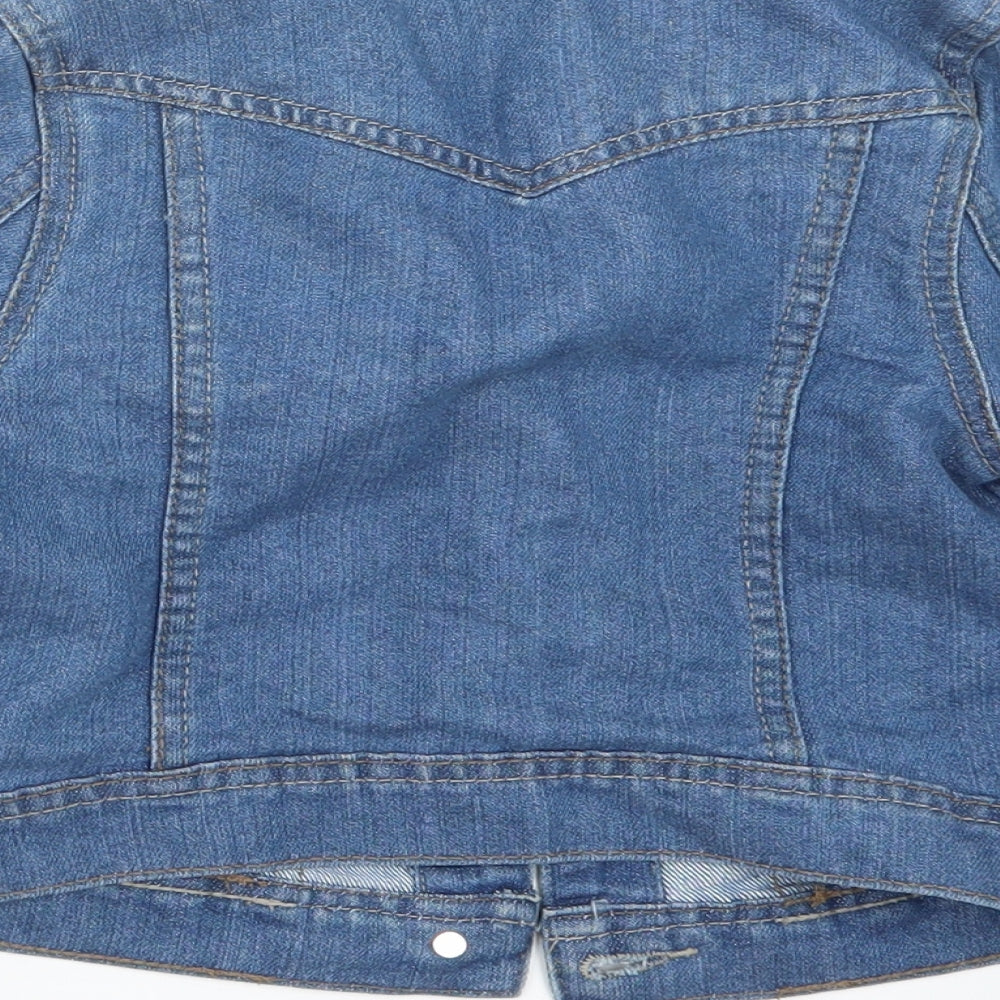 TU Girls Blue  Denim Jacket  Size 7-8 Years