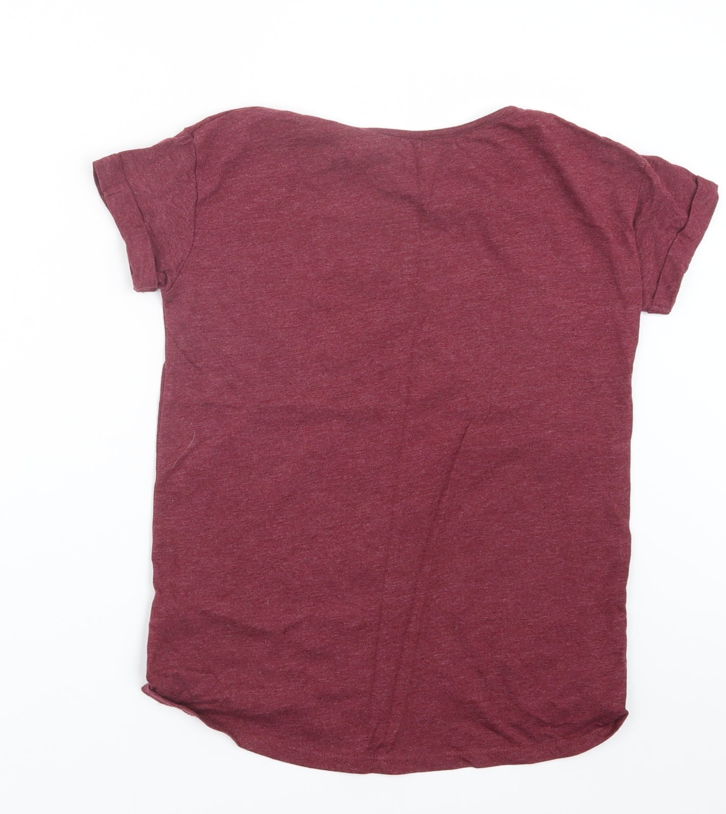 Marks and Spencer Girls Purple   Basic T-Shirt Size 8-9 Years
