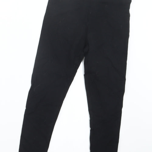 NEXT Girls Black   Capri Trousers Size 8 Years