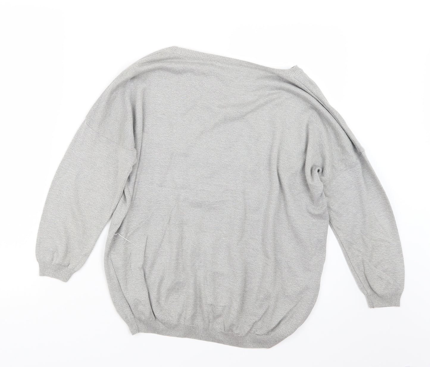 NEXT Womens Grey  Knit Pullover Jumper Size 12