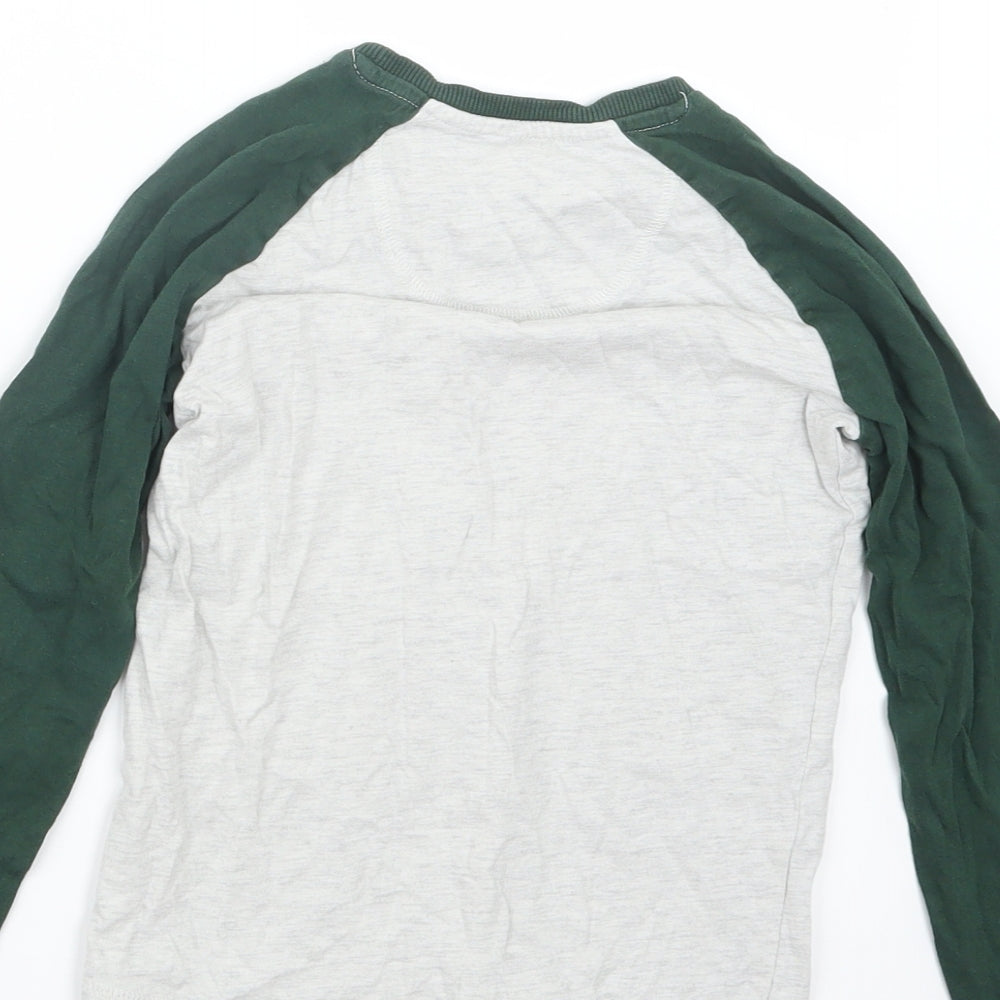 TU Boys Grey   Basic T-Shirt Size 6 Years