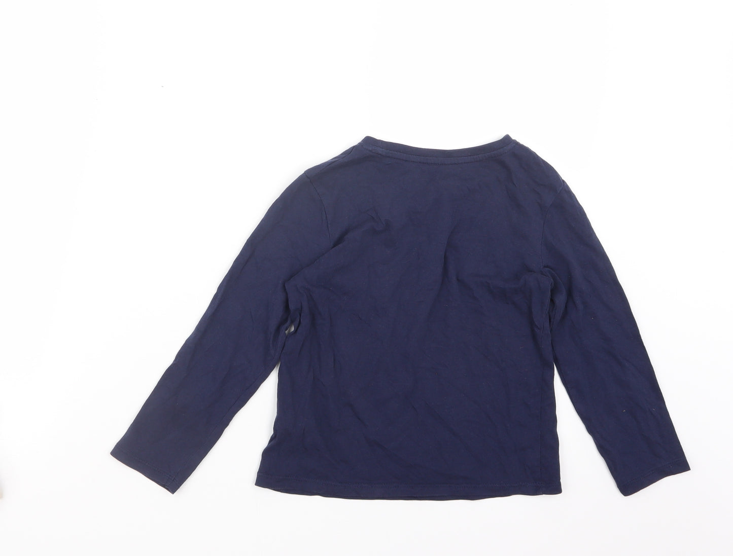 Primark Boys Blue   Basic T-Shirt Size 5-6 Years