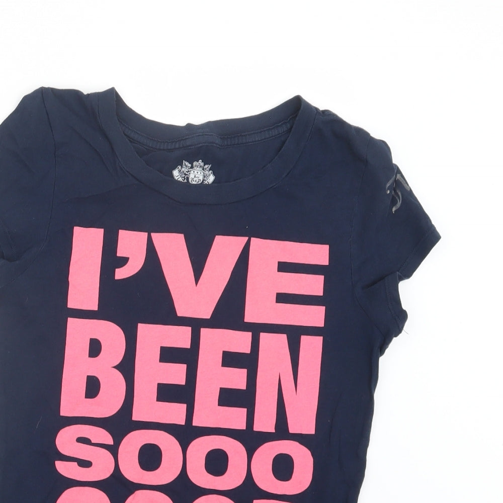 Juicy Couture Womens Blue   Basic T-Shirt Size M